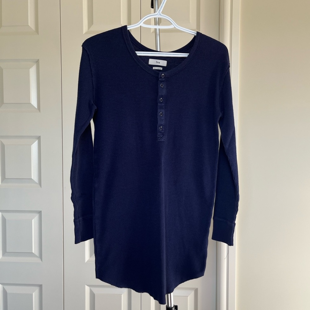 Aritzia TNA Waffle Tunic